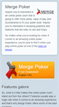 Mobile Screenshot of mergepoker.org